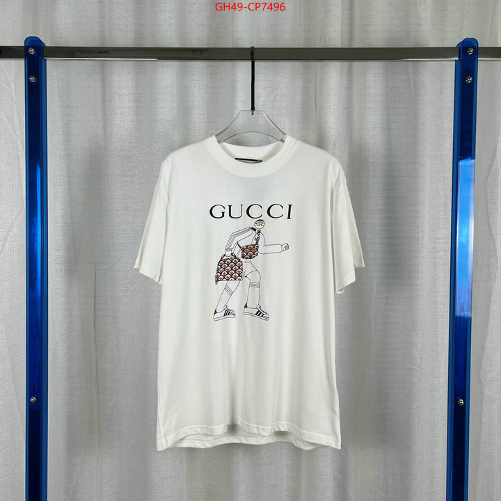 Clothing-Gucci,top fake designer , ID: CP7496,$: 49USD