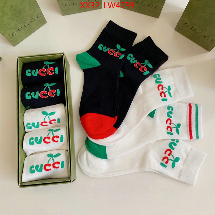 Sock-Gucci,wholesale china , ID: LW4799,$: 32USD