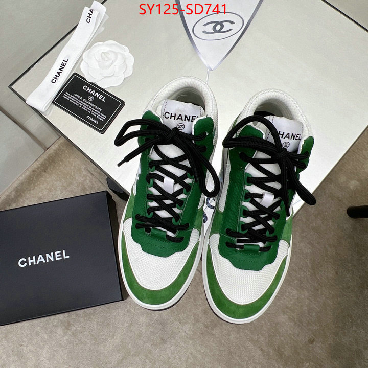 Women Shoes-Chanel,shop cheap high quality 1:1 replica , ID: SD741,$: 125USD