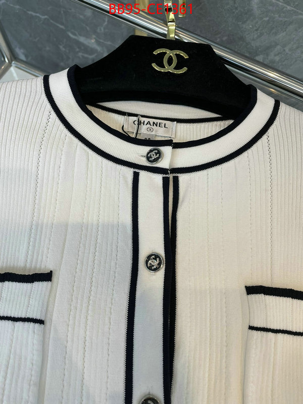 Clothing-Chanel,sale , ID: CE1361,$: 95USD