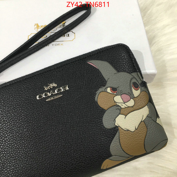 Coach Bags(4A)-Wallet,where can you buy a replica ,ID: TN6811,$: 42USD