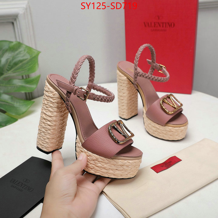 Women Shoes-Valentino,designer 7 star replica , ID: SD719,$: 125USD