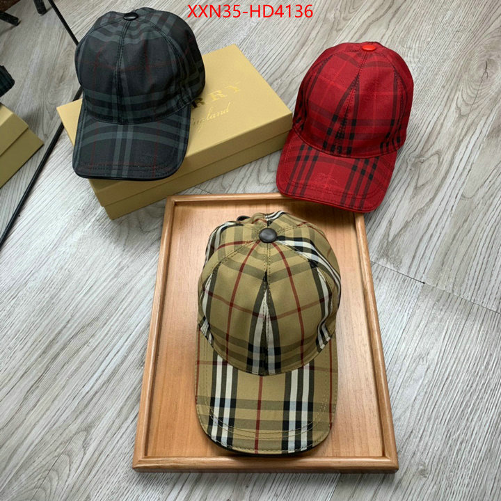 Cap (Hat)-Burberry,high quality 1:1 replica , ID: HD4136,$: 35USD