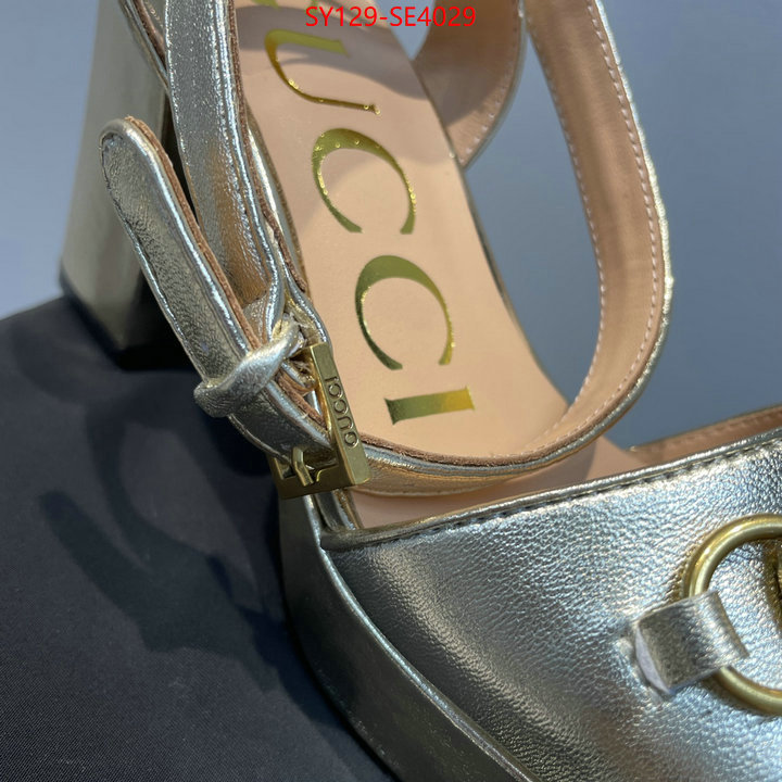 Women Shoes-Gucci,luxury fashion replica designers , ID: SE4029,$: 129USD