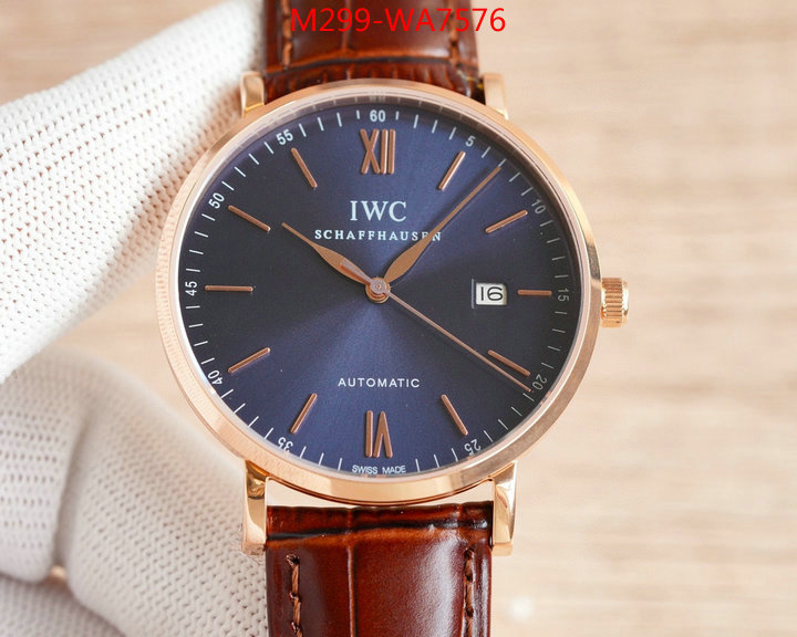 Watch(TOP)-IWC,highest product quality , ID: WA7576,$: 299USD
