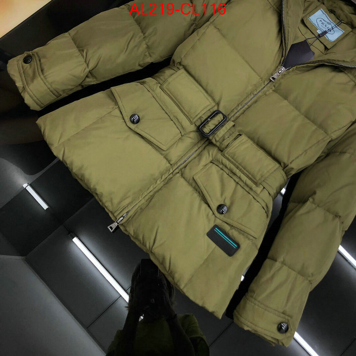 Down jacket Women-Prada,find replica , ID: CL116,$:219USD