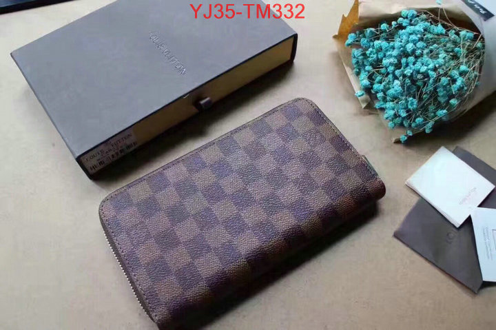 LV Bags(4A)-Wallet,ID: TM332,$:35USD