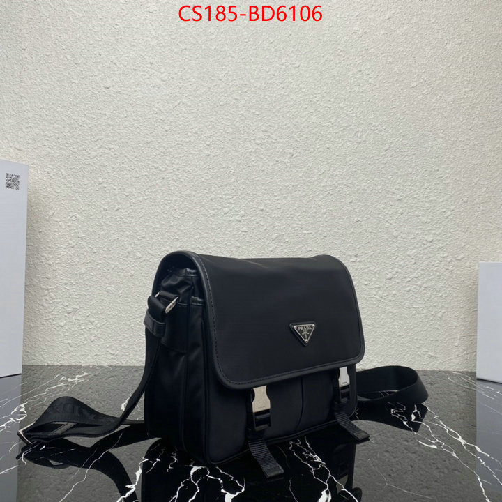 Prada Bags(TOP)-Diagonal-,ID: BD6106,$: 185USD