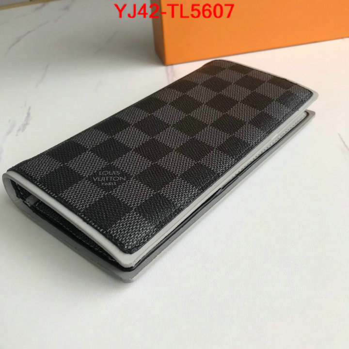 LV Bags(4A)-Wallet,ID: TL5607,$: 42USD