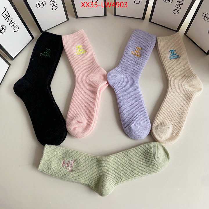 Sock-Chanel,high quality aaaaa replica , ID: LW4903,$: 35USD