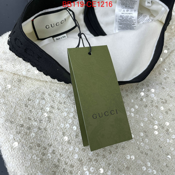 Clothing-Gucci,quality replica , ID: CE1216,$: 119USD