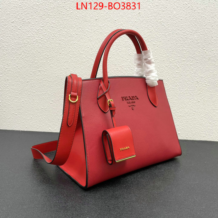 Prada Bags(4A)-Handbag-,best quality replica ,ID: BO3831,$: 129USD