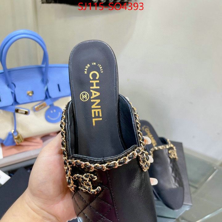 Women Shoes-Chanel,perfect quality designer replica , ID: SO4393,$: 115USD