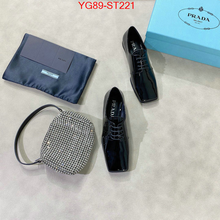 Women Shoes-Prada,high quality 1:1 replica , ID:ST221,$: 89USD