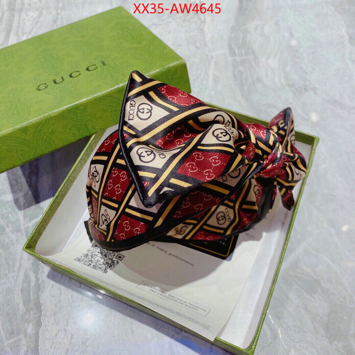Hair band-Gucci,2023 replica wholesale cheap sales online , ID: AW4645,$: 35USD