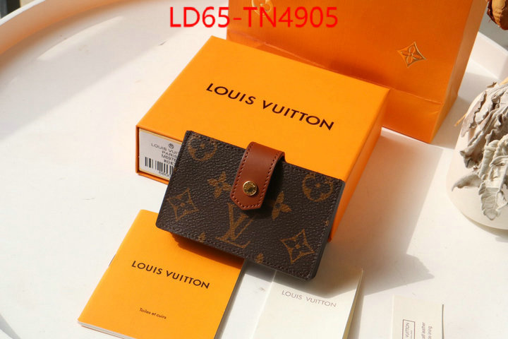 LV Bags(TOP)-Wallet,ID: TN4905,$: 65USD