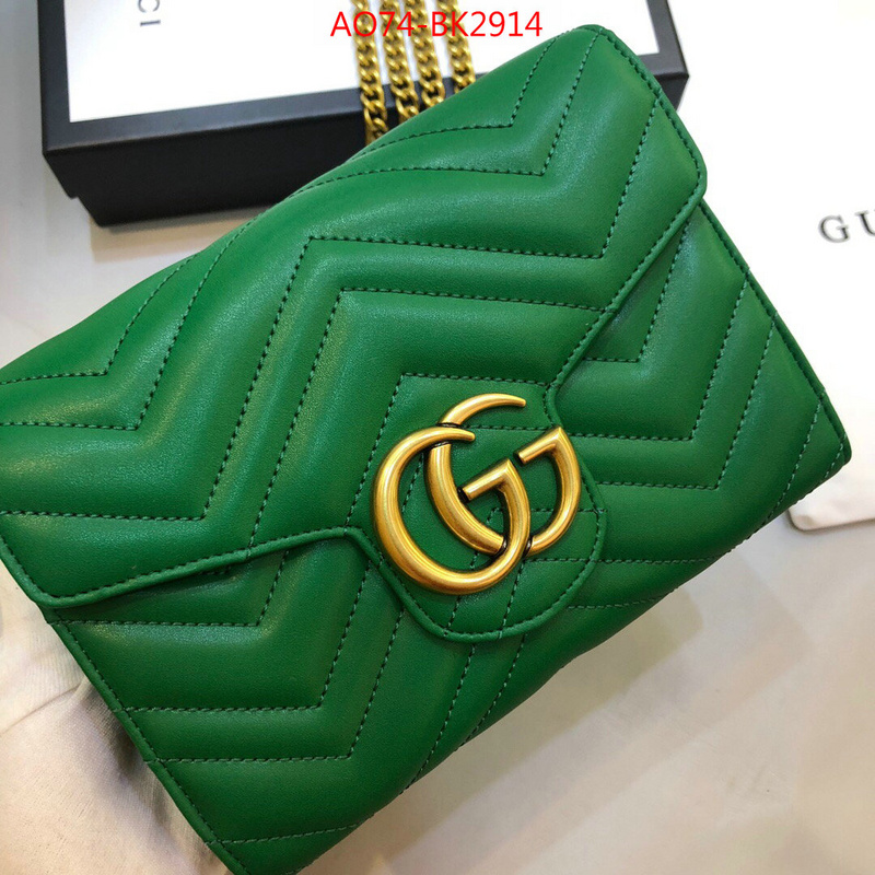 Gucci Bags(4A)-Wallet-,ID: BK2914,$:74USD