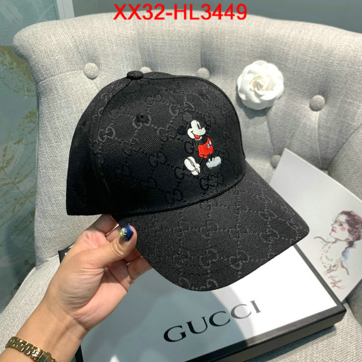 Cap (Hat)-Gucci,where to buy fakes , ID: HL3449,$: 32USD