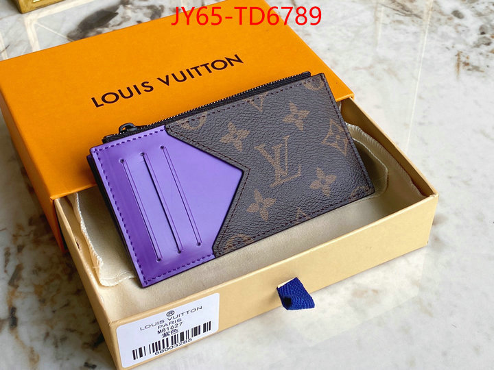 LV Bags(TOP)-Wallet,ID: TD6789,$: 65USD