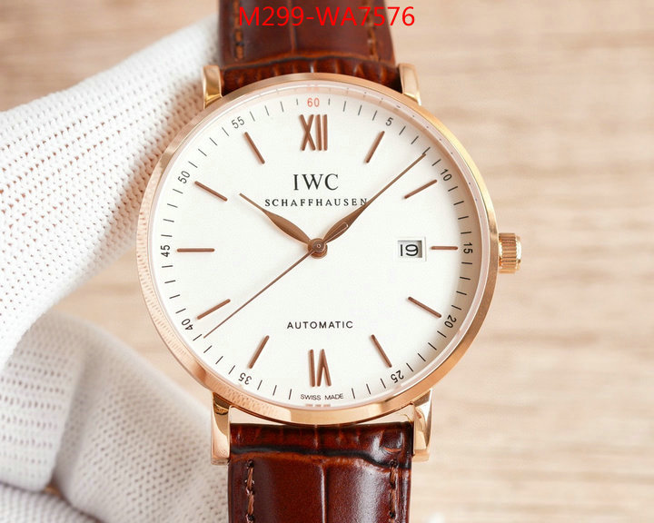 Watch(TOP)-IWC,highest product quality , ID: WA7576,$: 299USD