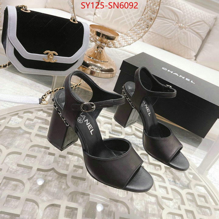 Women Shoes-Chanel,aaaaa class replica , ID: SN6092,$: 125USD