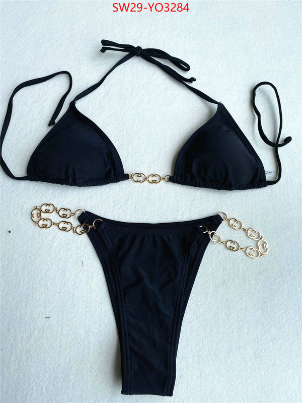 Swimsuit-GUCCI,aaaaa+ replica designer , ID: YO3284,$: 29USD