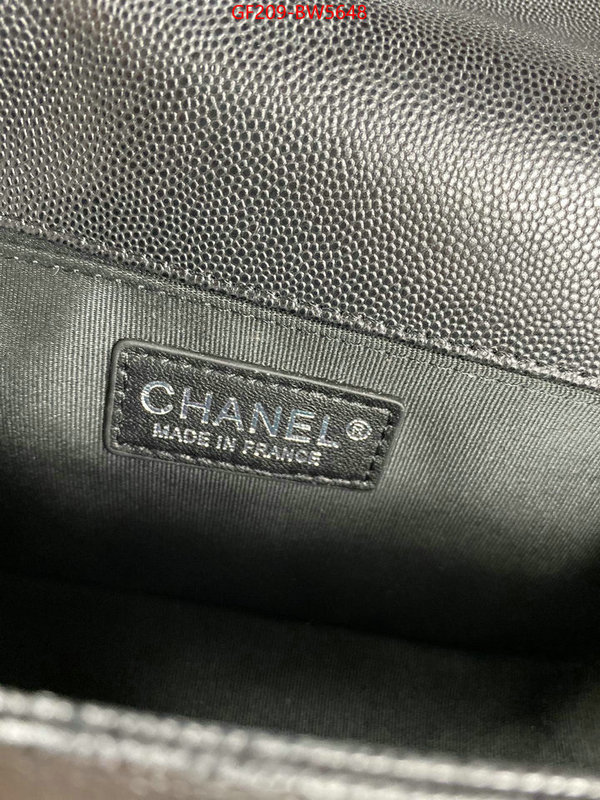 Chanel Bags(TOP)-Le Boy,ID: BW5648,$: 209USD