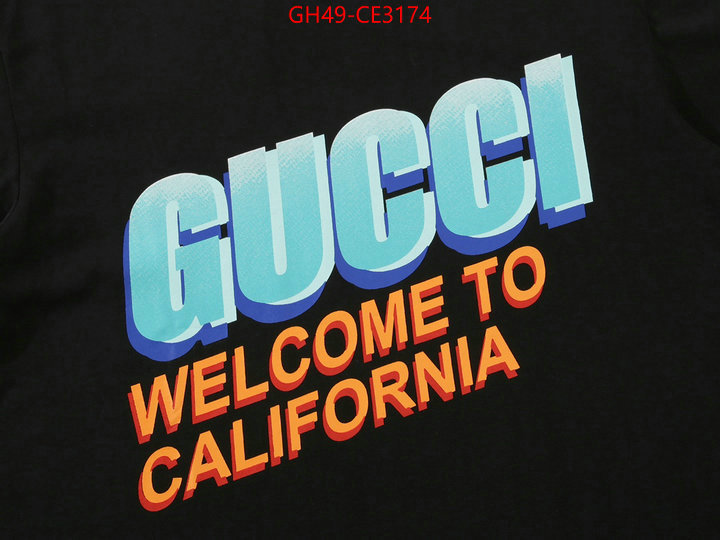 Clothing-Gucci,online china , ID: CE3174,$: 49USD