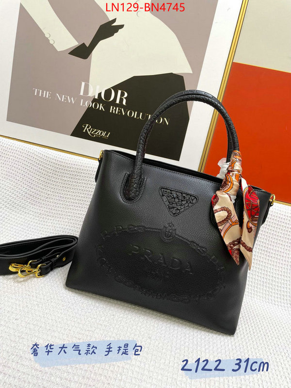 Prada Bags(4A)-Handbag-,best capucines replica ,ID: BN4745,$: 129USD