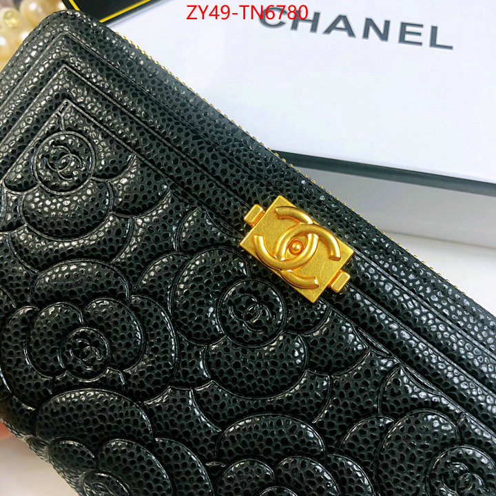 Chanel Bags(4A)-Wallet-,ID: TN6780,$: 49USD