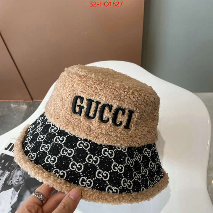 Cap (Hat)-Gucci,new designer replica , ID: HO1827,$: 32USD