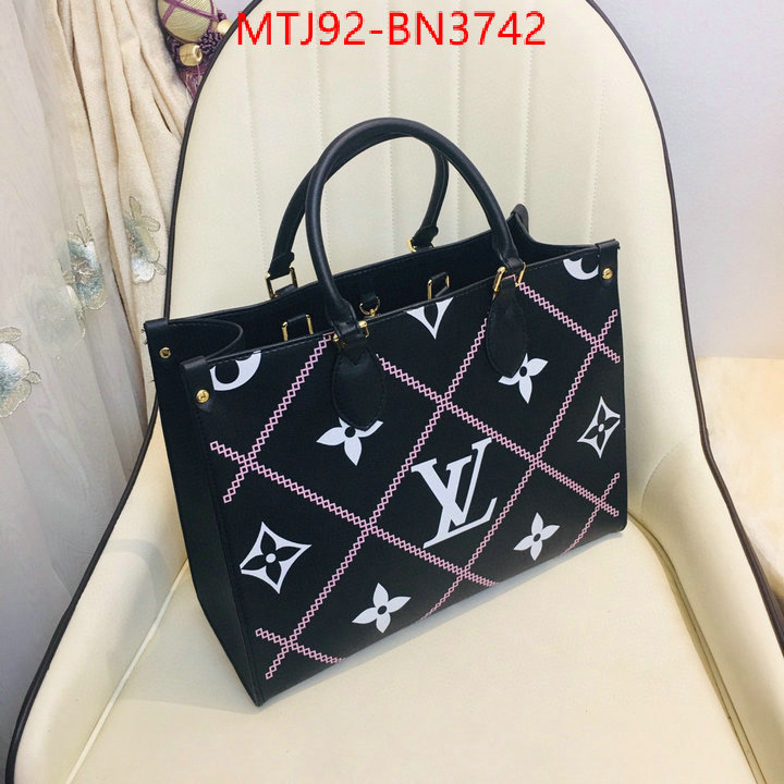 LV Bags(4A)-Handbag Collection-,ID: BN3742,$: 92USD