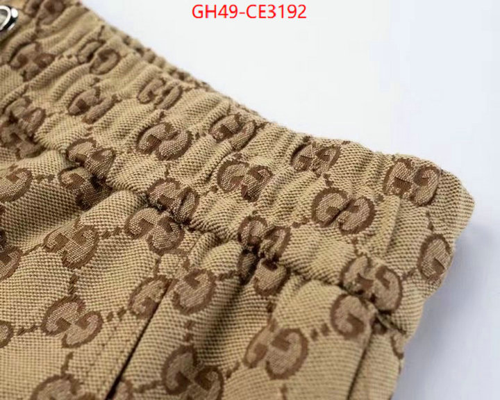 Clothing-Gucci,replica us , ID: CE3192,$: 49USD