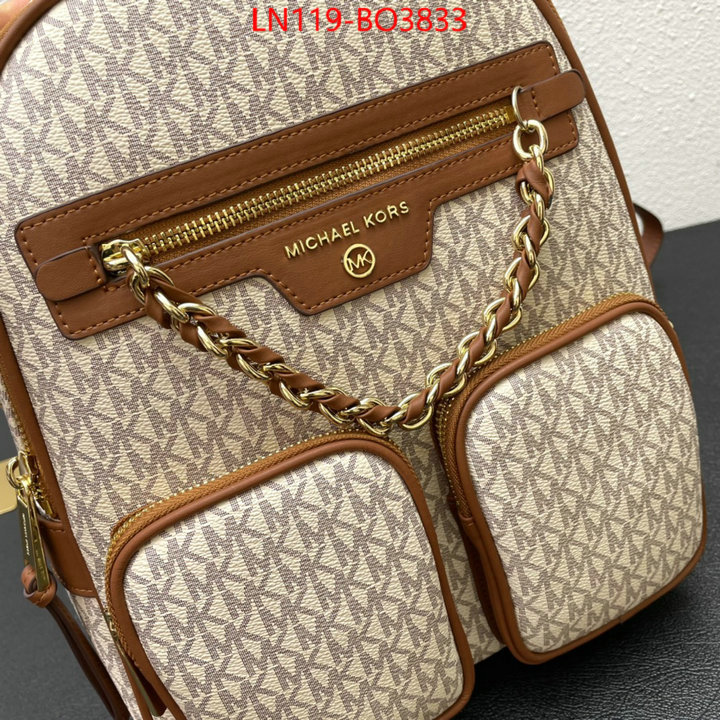 Michael Kors Bags(4A)-Backpack-,fashion replica ,ID: BO3833,$: 119USD