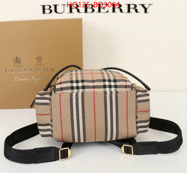 Burberry Bags(4A)-Backpack,buy 2023 replica ,ID: BO3064,$: 125USD