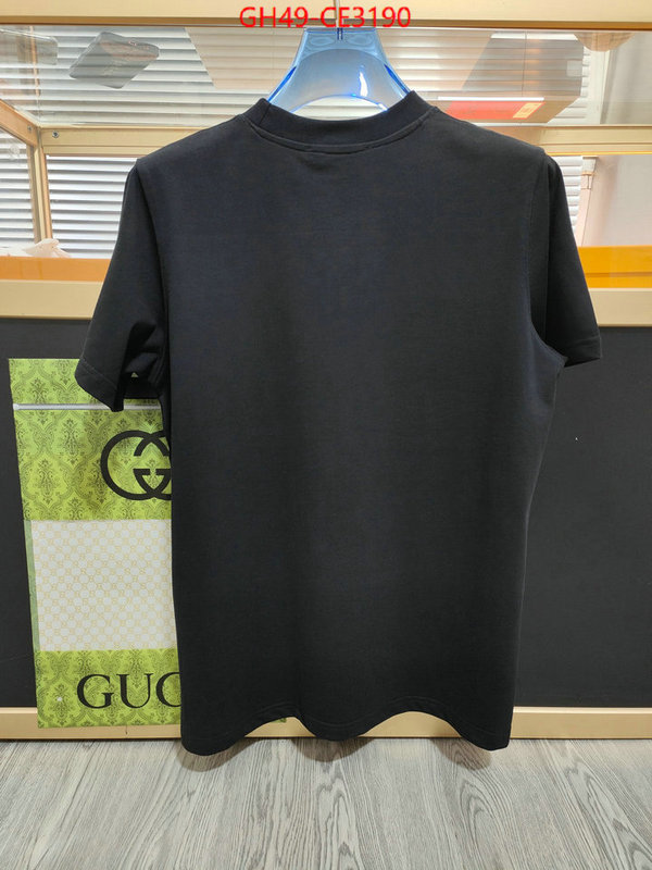 Clothing-Gucci,wholesale imitation designer replicas , ID: CE3190,$: 49USD