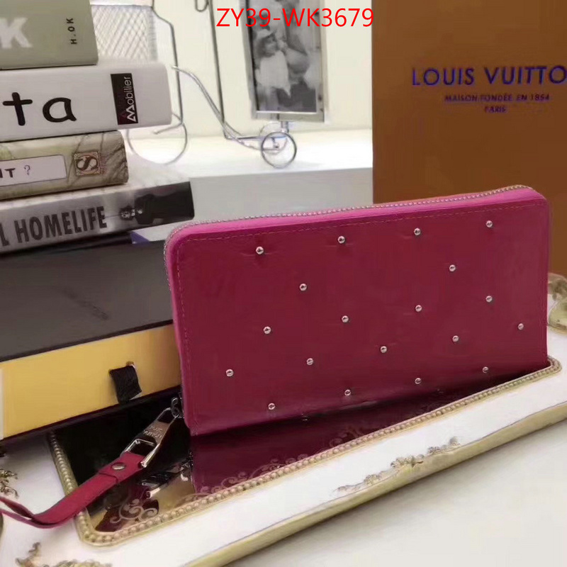 LV Bags(4A)-Wallet,ID: WK3679,$:39USD