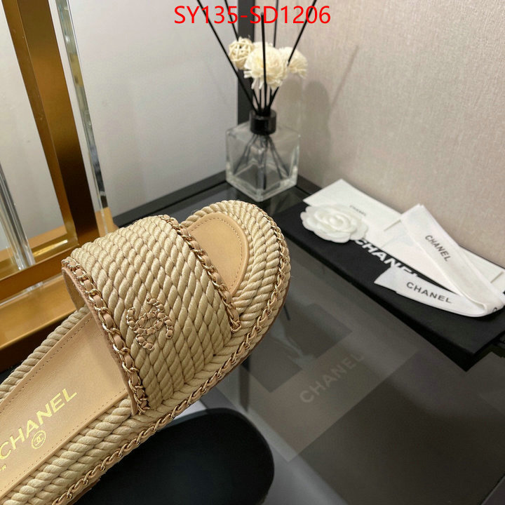 Women Shoes-Chanel,mirror copy luxury , ID: SD1206,$: 135USD