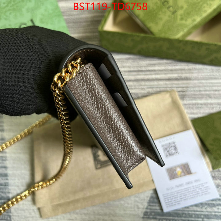 Gucci Bags(TOP)-Wallet-,ID: TD6758,$: 119USD