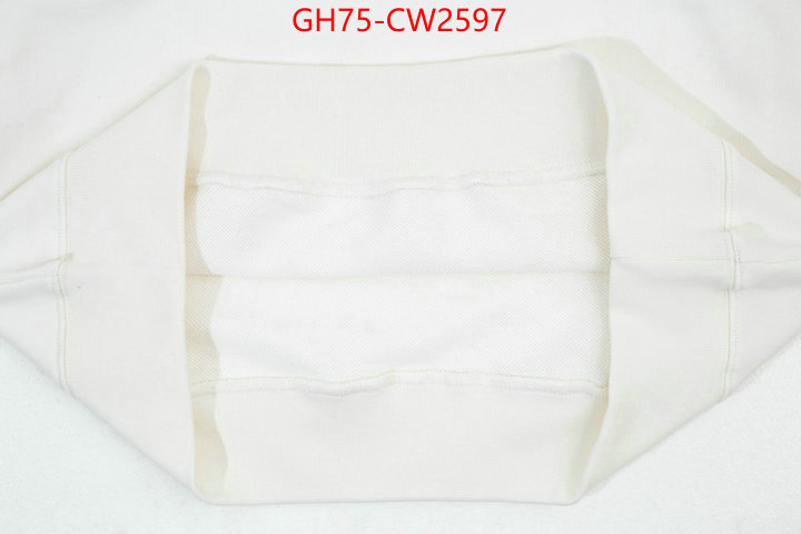 Clothing-Gucci,replica 1:1 , ID: CW2597,$: 75USD