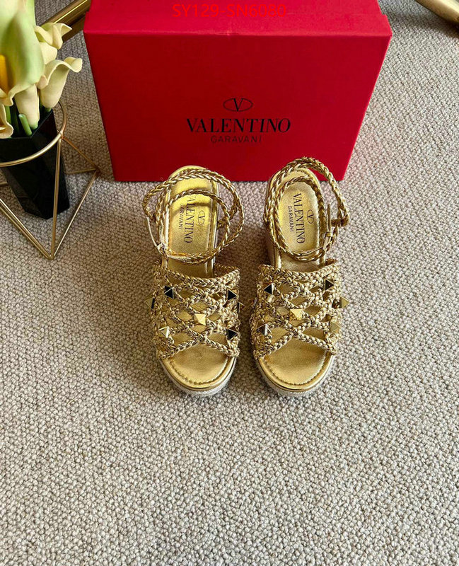 Women Shoes-Valentino,where to buy the best replica , ID: SN6080,$: 129USD