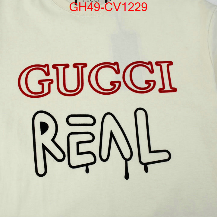 Clothing-Gucci,is it ok to buy , ID: CV1229,$: 49USD