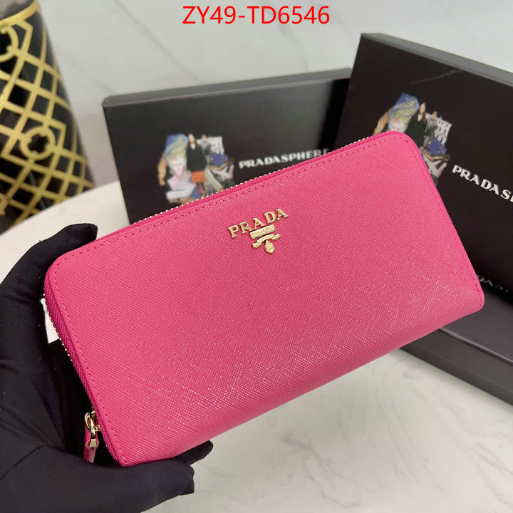 Prada Bags(4A)-Wallet,shop designer ,ID: TD6546,$: 49USD