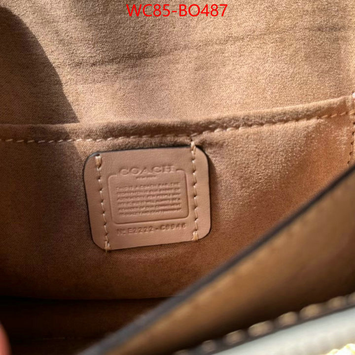 Coach Bags(4A)-Diagonal,best aaaaa ,ID: BO487,$: 85USD