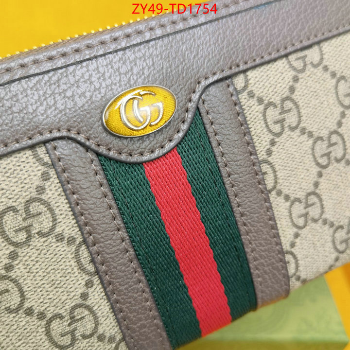 Gucci Bags(4A)-Wallet-,ID: TD1754,$: 49USD