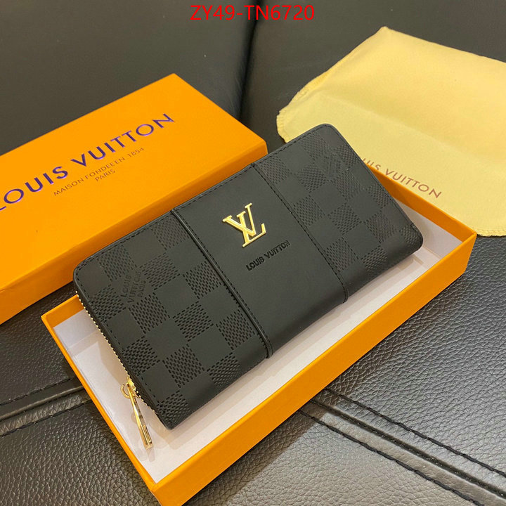 LV Bags(4A)-Wallet,ID: TN6720,$: 49USD