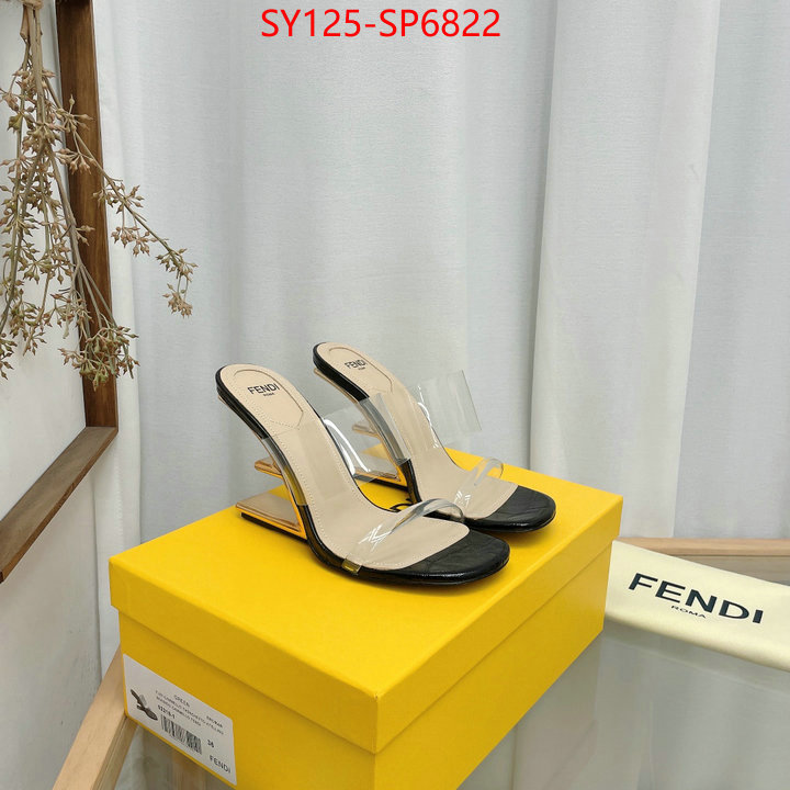 Women Shoes-Fendi,buy best quality replica , ID: SP6822,$: 125USD