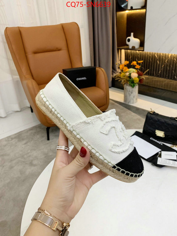 Women Shoes-Chanel,shop designer replica , ID: SN6639,$: 75USD