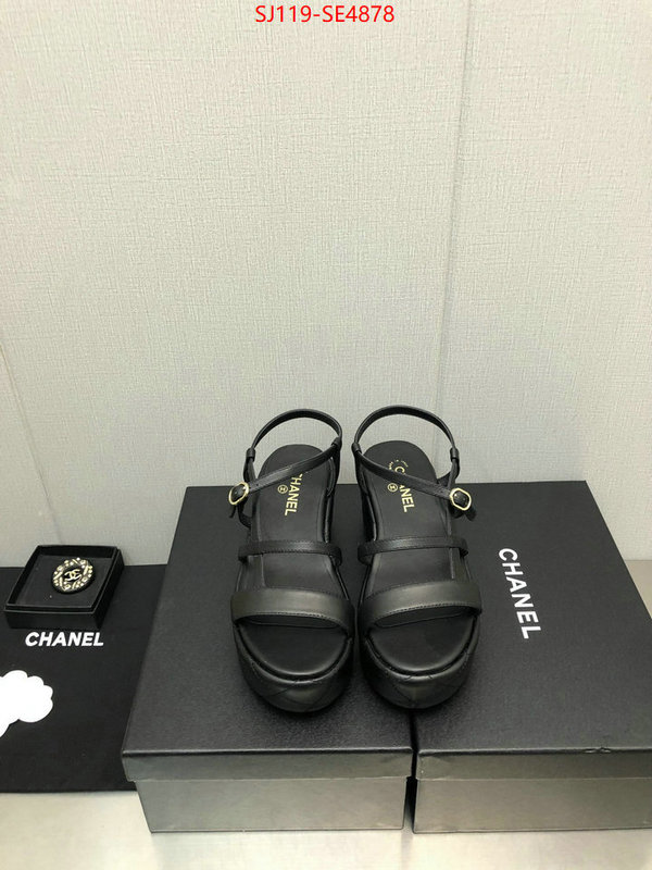 Women Shoes-Chanel,quality replica , ID: SE4878,$: 119USD