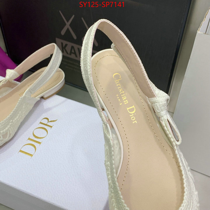 Women Shoes-Dior,aaaaa+ replica , ID: SP7141,$: 125USD